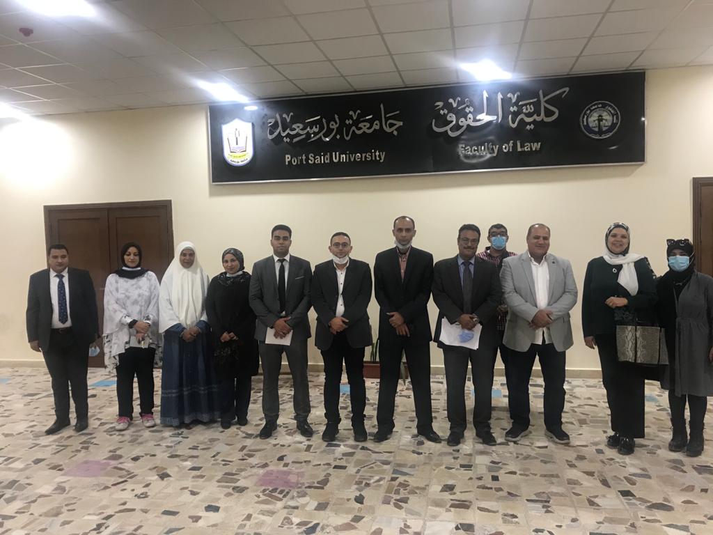 Reception of The committee for the electronic tests project in Egyptian universities