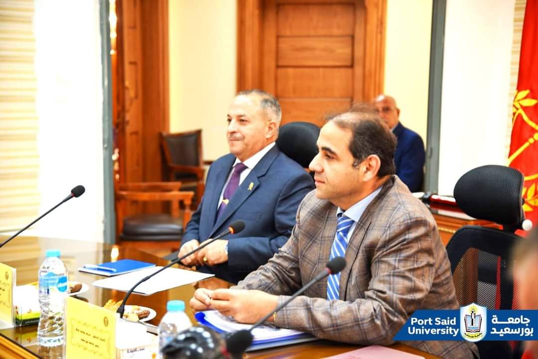 تعاون وتكامل وشراكة بين الجامعة ومحافظة بورسعيد عنوان المرحلة التي شهدها اجتماع مجلس جامعة بورسعيد اليوم