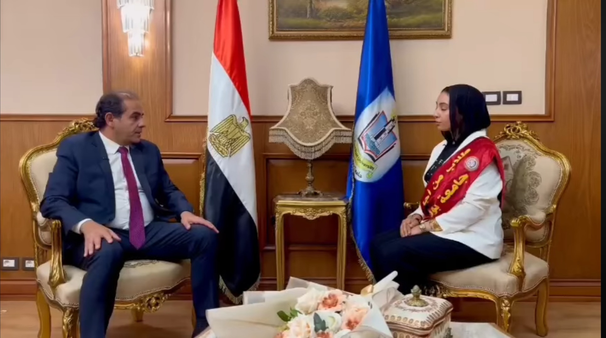 كلمة الأستاذ الدكتور/ شريف يوسف صالح – رئيس جامعة بورسعيد ✨ خلال احتفال الجامعة بالذكرى الـ52 لانتصارات أكتوبر المجيدة